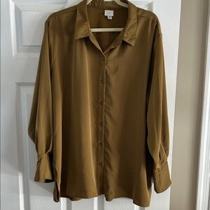 A New Day Ladies Elegant Blouse Size XXL